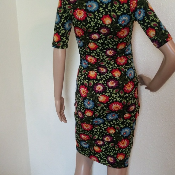 LuLaroe womens xxs Floral Dress - Picture 4 of 5
